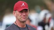 12/28/24 MFB Bowl Practice in Tampa Alabama Football Head Coach Kalen DeBoer