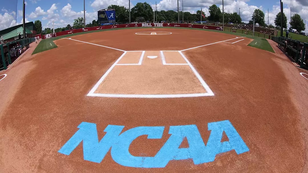 Detail of the field against Southeastern at Rhoads Stadium in Tuscaloosa, AL on Sunday, May 19, 2024.