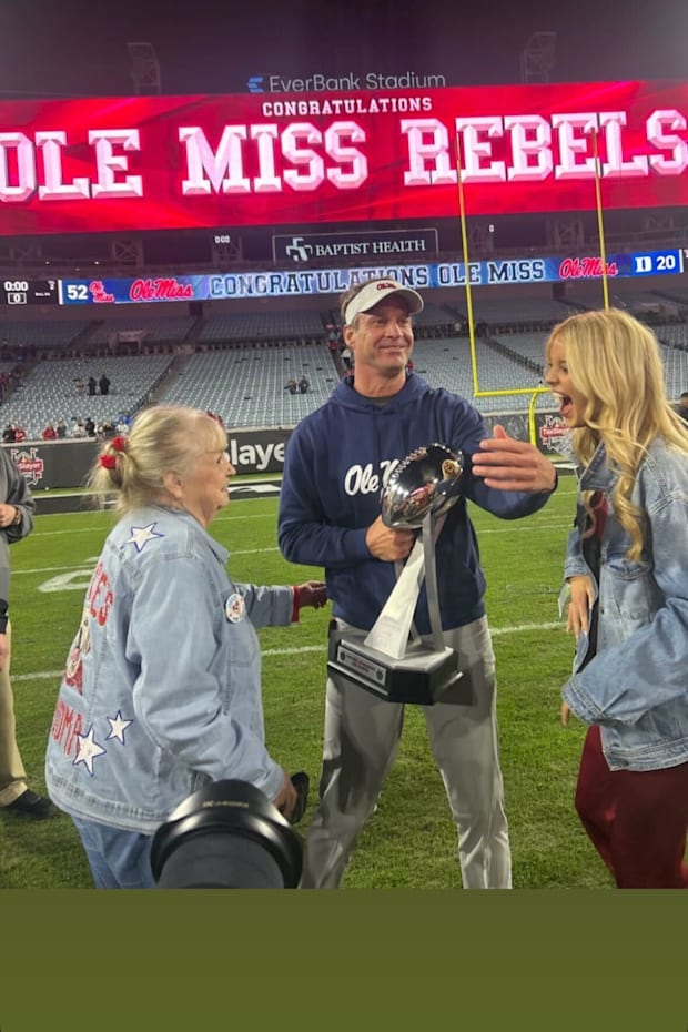 Lane Kiffin and Landry Kiffin