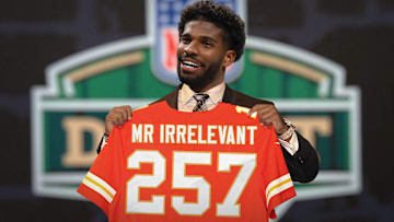 Shedeur Sanders imagined as Mr. Irrelevant