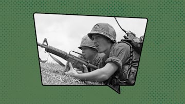 American soldiers in Vietnam, 1967.