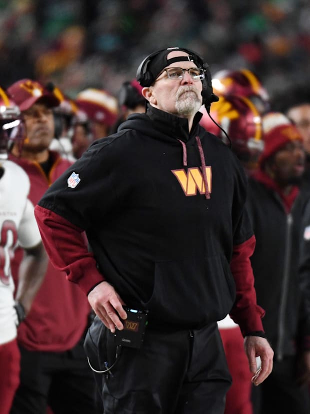 Washington Commanders head coach Dan Quinn.