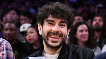 Celebrities At The Los Angeles Lakers Game
