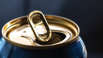 That soda will end up flat, anyway. 
