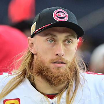 San Francisco 49ers tight end George Kittle (85) 