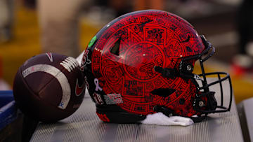 San Diego State Aztecs helmet. 