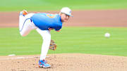 Florida Gators freshman pitcher Aidan King had a career-day in his outing against Texas.