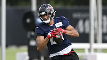 Houston Texans wide receiver Jayden Higgins