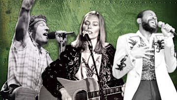 Bruce Springsteen, Joni Mitchell, and Marvin Gaye all wrote songs about the Vietnam War.