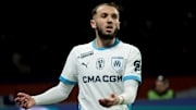 Amine Gouiri face au Paris Saint-Germain cette saison.  