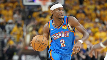 Oklahoma City Thunder guard Shai Gilgeous-Alexander is No. 2 in the MVP odds in the 2025-26 season.