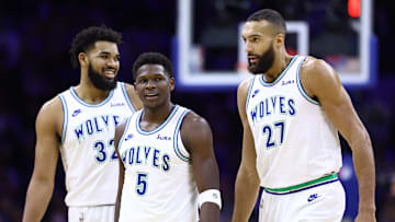 Anthony Edwards, Karl-Anthony Towns, Rudy Gobert 
