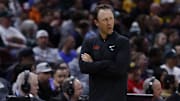 New Mexico Lobos head coach Richard Pitino.