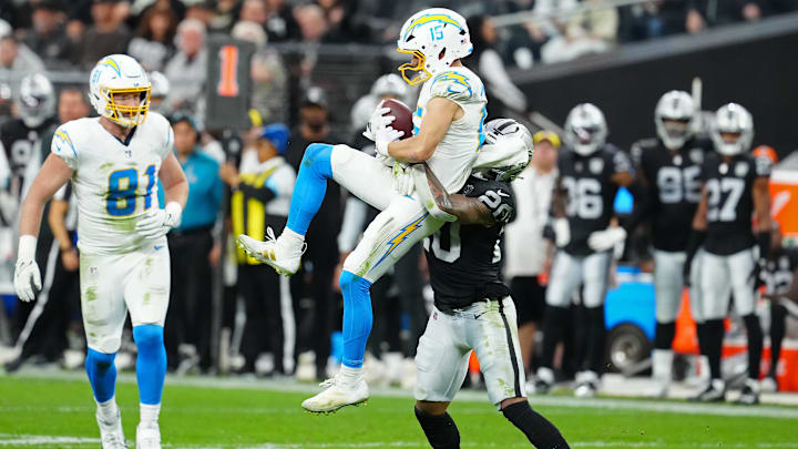 Los Angeles Chargers Wide Receiver Ladd McConkey Los Angeles Chargers Wide Receiver Ladd McConkey