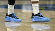 Minnesota Timberwolves guard Anthony Edwards' signature adidas shoes are 27% off at Foot Locker.