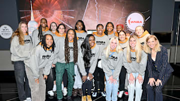 WNBA Draftees Light the Empire State Building