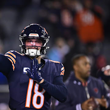 Chicago Bears quarterback Caleb Williams.