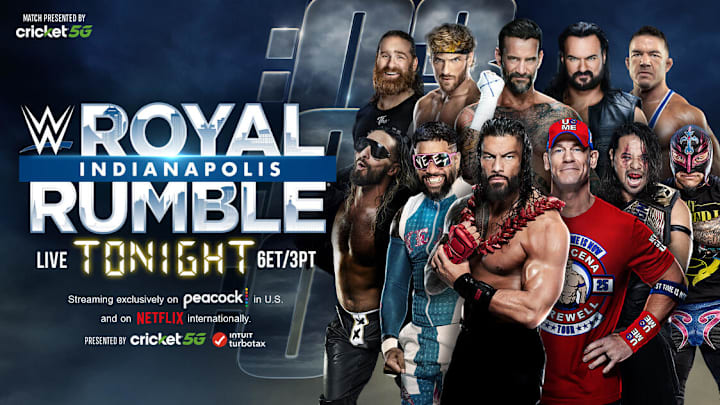 WWE Royal Rumble Match 2025