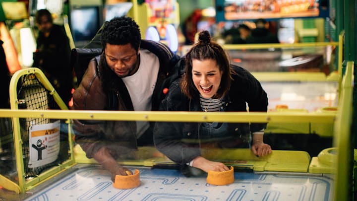 Arcades are one of the most popular spots for Valentine‘s Day dates.