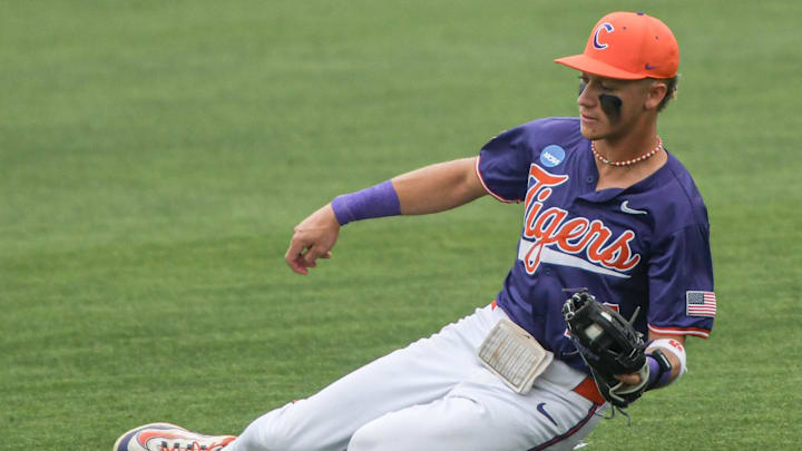 Clemson Tigers outfielder Cam Cannarella