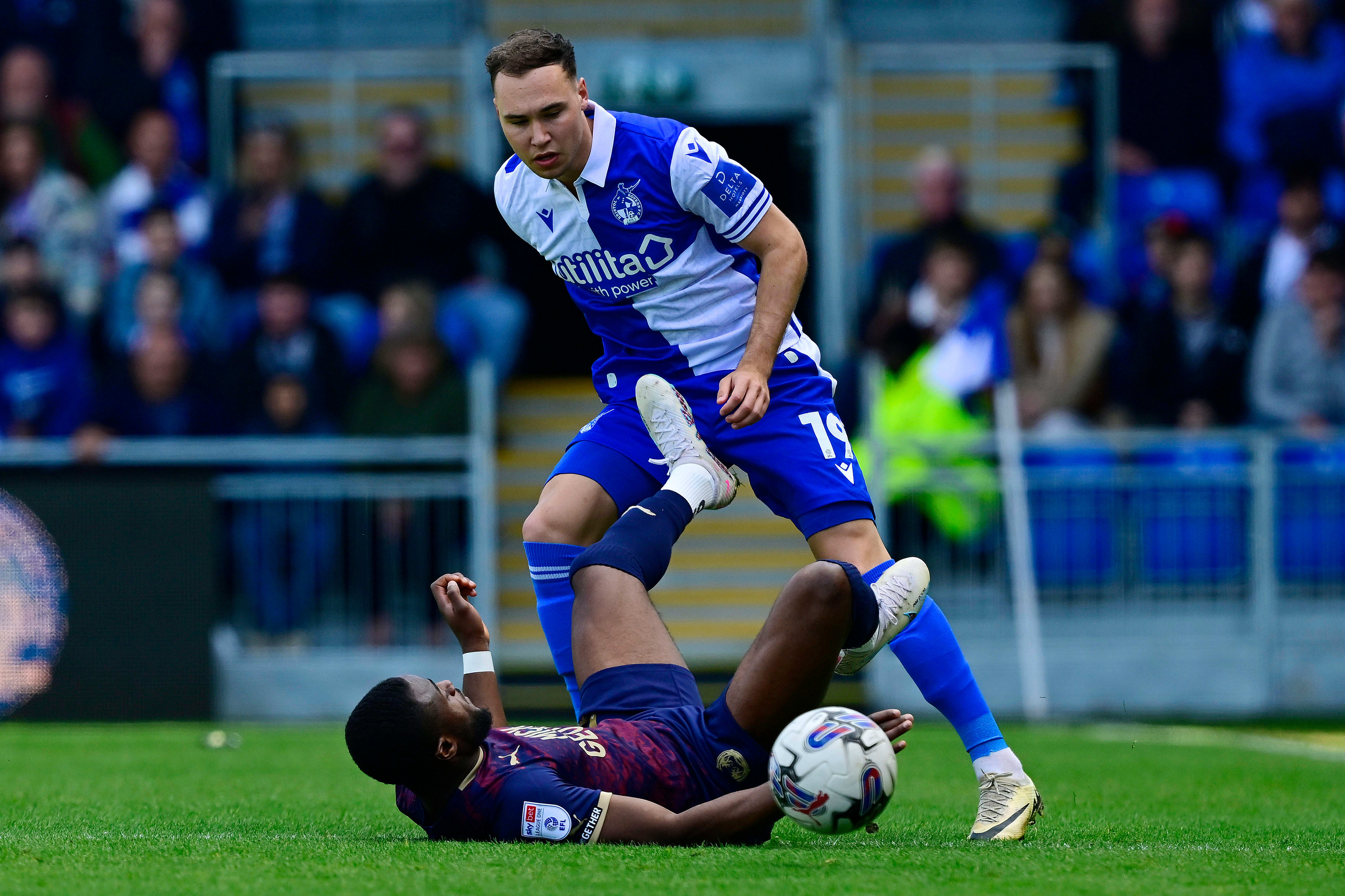 Harvey Vale had a successful loan spell at Bristol Rovers last season.